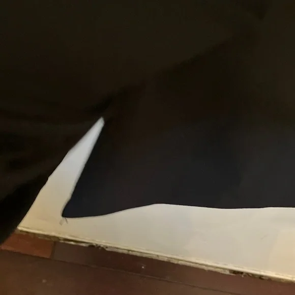 Betsey Johnson Elegant Black Midi Dress with Silver Accents pearl, rhinestone . - Picture 14 of 15